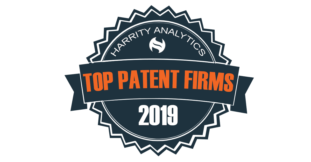 TNW was awarded Top Patent Firms by Harrity Analytics in 2019.